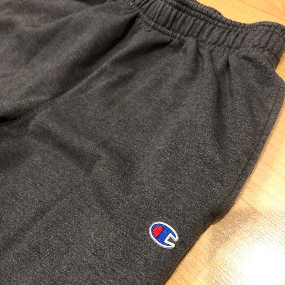 Dark Gray Champion Sweatpants - Picture 2 of 2